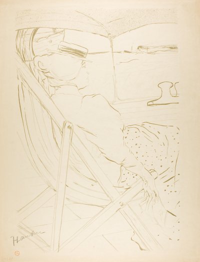 El pasajero en la cabina 54—Un crucero de Henri de Toulouse Lautrec