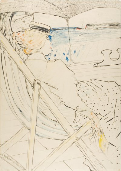 El pasajero en la cabina 54—El crucero de Henri de Toulouse Lautrec
