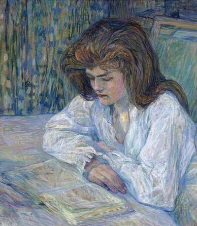 El lector de Henri de Toulouse Lautrec