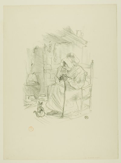El secreto, de Mélodies de Désiré Dihau de Henri de Toulouse Lautrec