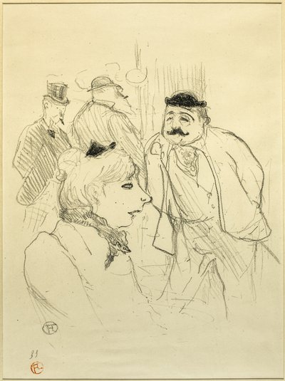 El Acecho—Moulin Rouge de Henri de Toulouse Lautrec