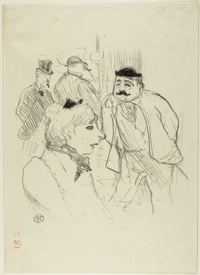 El tallo—Moulin Rouge de Henri de Toulouse Lautrec