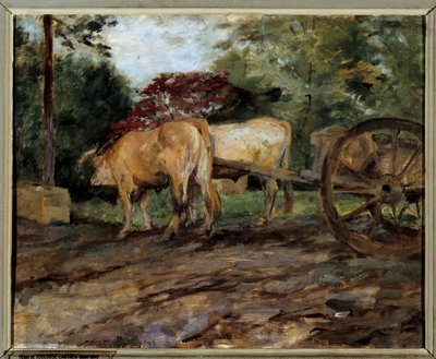 Los bueyes bajo el yugo de Henri de Toulouse Lautrec