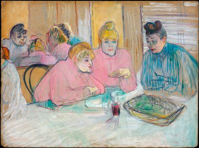 Estas Damas en el Refectorio, 1893-94 de Henri de Toulouse Lautrec