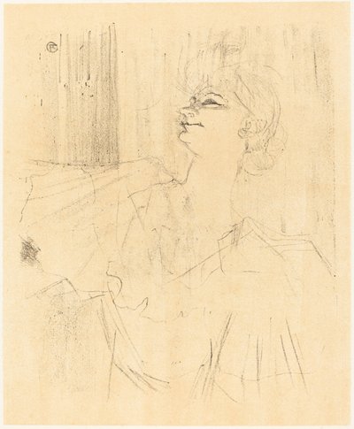 A Menilmontant de Bruant de Henri de Toulouse Lautrec
