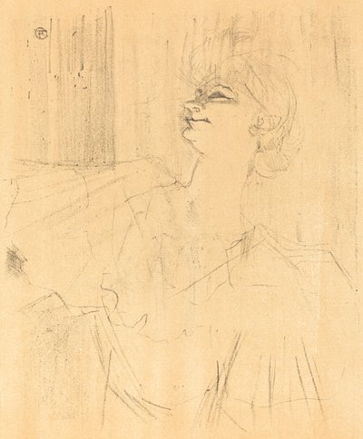 A Menilmontant de Bruant, 1898 de Henri de Toulouse Lautrec