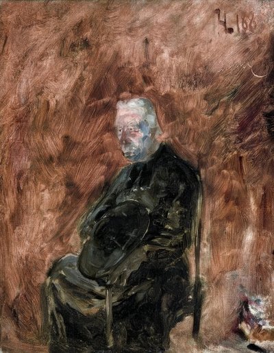 Un eclesiástico de Henri de Toulouse Lautrec