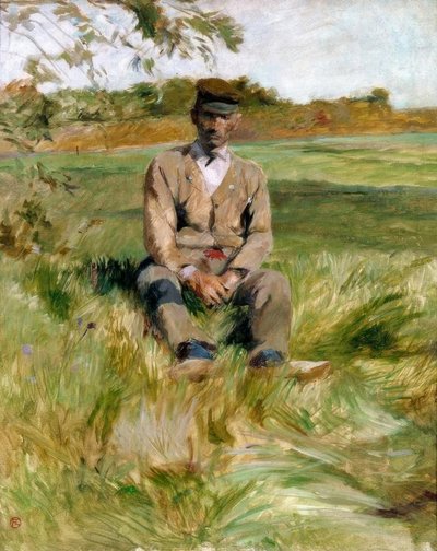 Un trabajador en Céleyran de Henri de Toulouse Lautrec