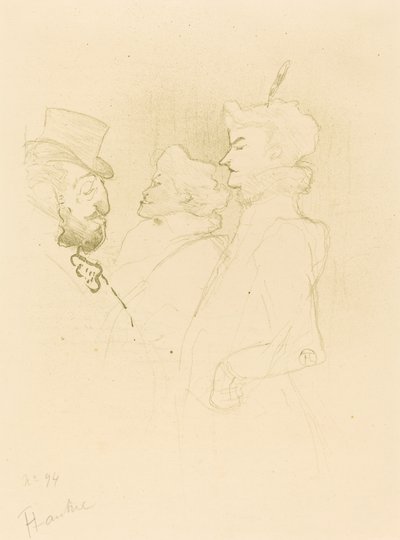 ¿Por qué no?...Una vez no es costumbre de Henri de Toulouse Lautrec