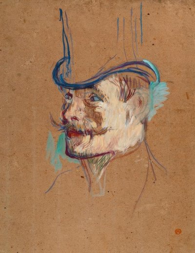 William Warrener en el Moulin Rouge de Henri de Toulouse Lautrec