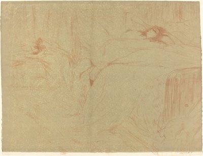 Mujer de espaldas de Henri de Toulouse Lautrec
