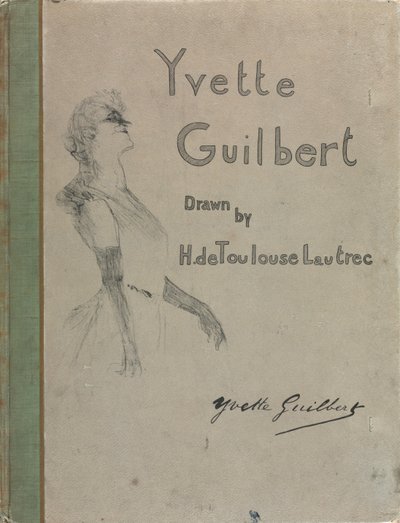 Yvette Guilbert-Serie Inglesa, 1898 de Henri de Toulouse Lautrec