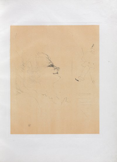 Yvette Guilbert-Serie Inglesa: Pessima de Henri de Toulouse Lautrec