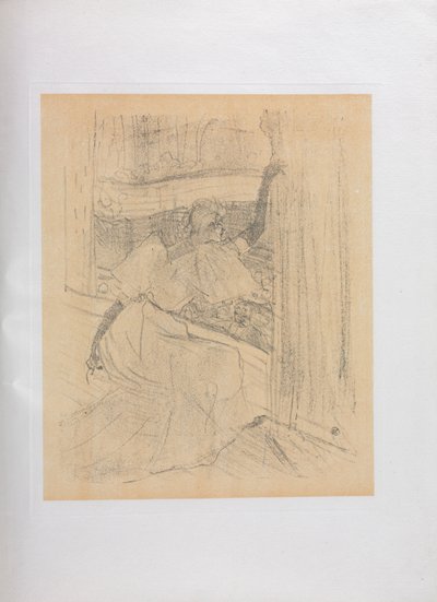 Yvette Guilbert-Serie Inglesa: Saluant le public de Henri de Toulouse Lautrec