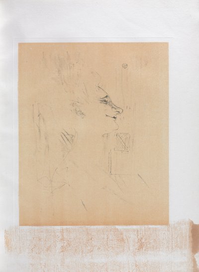 Yvette Guilbert-Serie Inglesa: Soularde, 1898 de Henri de Toulouse Lautrec