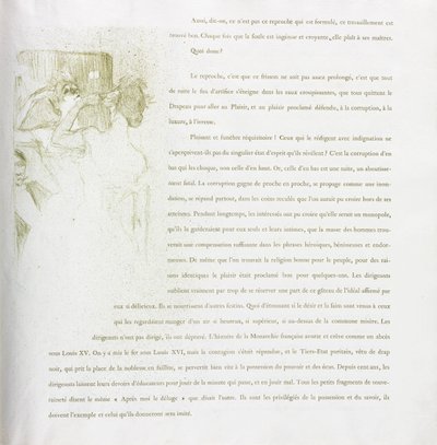 Yvette Guilbert-Serie Francesa: No. 13, 1894 de Henri de Toulouse Lautrec