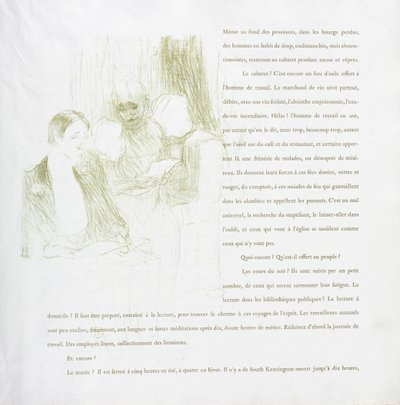 Yvette Guilbert-Serie Francesa: No. 8, 1894 de Henri de Toulouse Lautrec