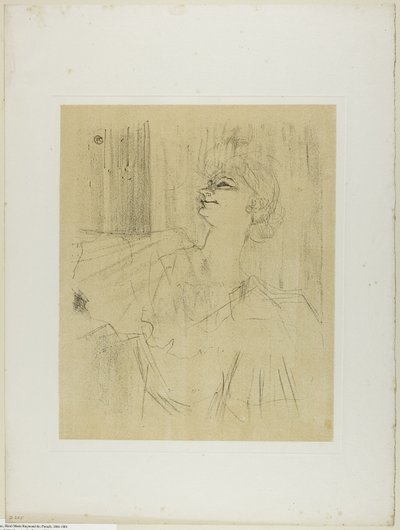 Yvette Guilbert—A Menilmontant de Bruant, de Yvette Guilbert de Henri de Toulouse Lautrec