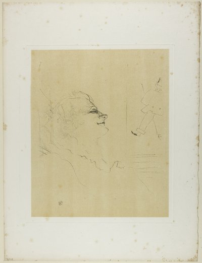 Yvette Guilbert—Pessima, de Yvette Guilbert de Henri de Toulouse Lautrec