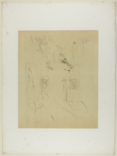 Yvette Guilbert—Soûlarde, de Yvette Guilbert de Henri de Toulouse Lautrec