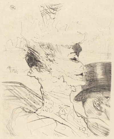 Yvette Guilbert? de Henri de Toulouse Lautrec