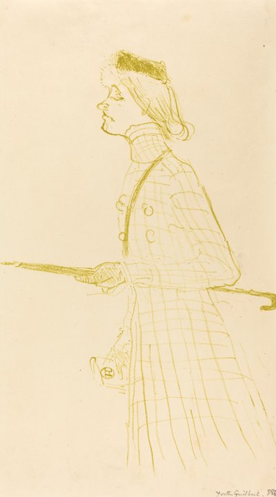 Yvette Guilbert de Henri de Toulouse Lautrec
