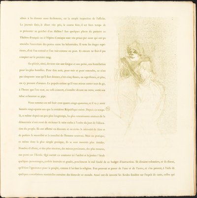 Yvette Guilbert de Henri de Toulouse Lautrec