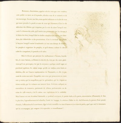 Yvette Guilbert de Henri de Toulouse Lautrec