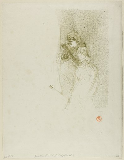 Yvette Guilbert de Henri de Toulouse Lautrec