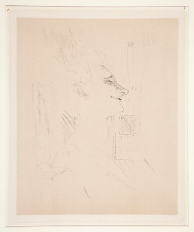 yvette guilbert, de Henri de Toulouse Lautrec