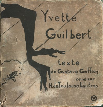 Yvette Guilbert - Serie Francesa, 1894 de Henri de Toulouse Lautrec
