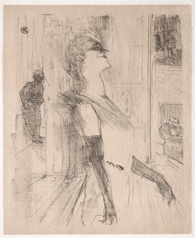 Yvette Guilbert: En el escenario de Henri de Toulouse Lautrec