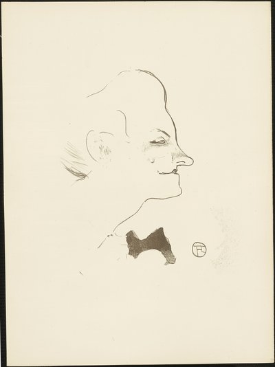 Yvette Guilbert, de Le Café-Concert de Henri de Toulouse Lautrec