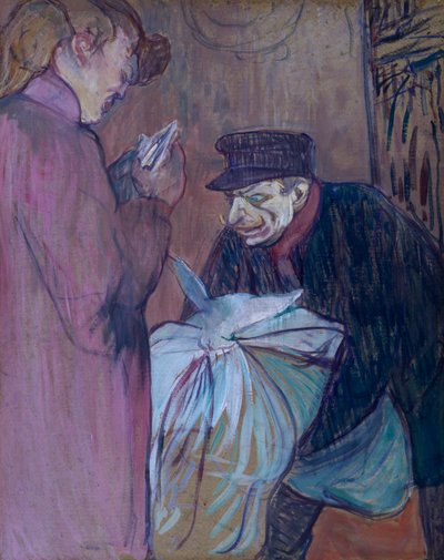 Lavandero del burdel de Henri de Toulouse Lautrec