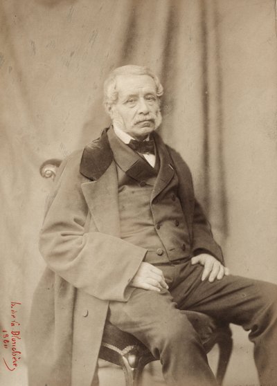 Niebla, fotografía de Henri de la Blanchere (1821-1880), 39 boulevard des Capucines París en 1839 (foto b/n) de Henri de la Blanchere