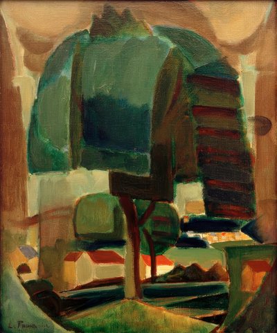 Paisaje de Henri Victor Gabriel Le Fauconnier