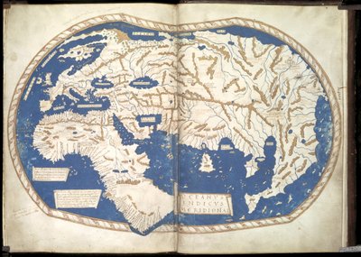 Mapa del mundo, c. 1490 de Henricus Martellus Germanus