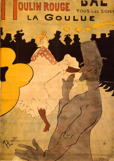Moulin Rouge: La Goulue de Henri de Toulouse Lautrec