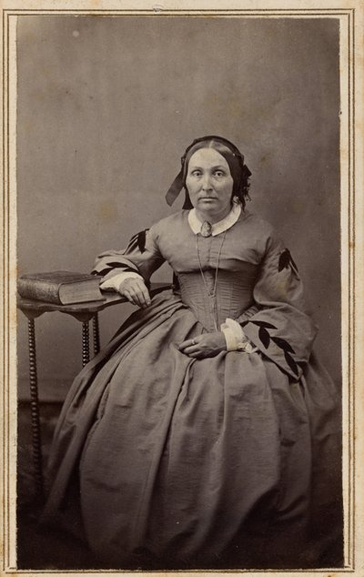 Retrato de mujer, 1860 (foto) de Henrietta M. Hart
