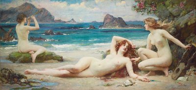 Las sirenas, 1903 de Henrietta Rae