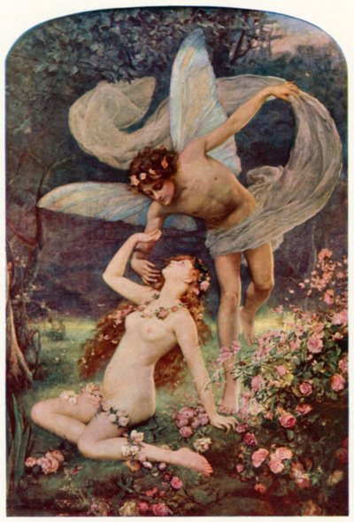 Céfiro cortejando a Flora de Henrietta Rae