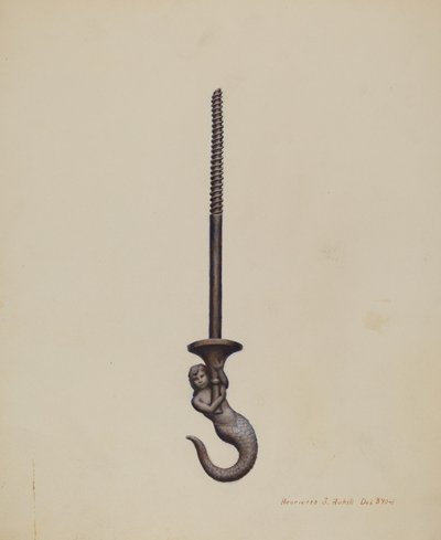 Gancho de techo de Henrietta S. Hukill
