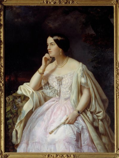 Retrato de Miss Harriet Howard de Henriette Jacott Cappellaere
