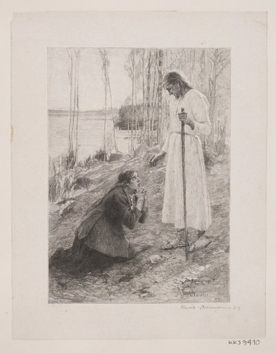 Cristo se Aparece a María Magdalena de Henrik Bornemann