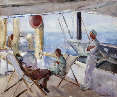 En cubierta (óleo sobre lienzo) de Henrik Lund