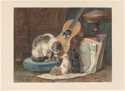 Los músicos
Los Armonistas de Henriëtte Ronner