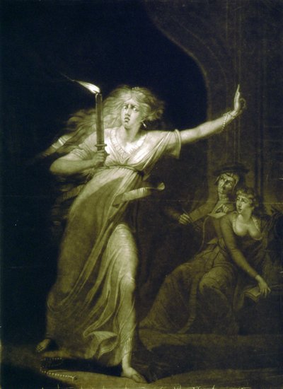 Lady Macbeth, Acto, 5 escena Uno, por qué entonces 
