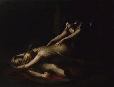El dolor de Kriemhild de Johann Heinrich Füssli