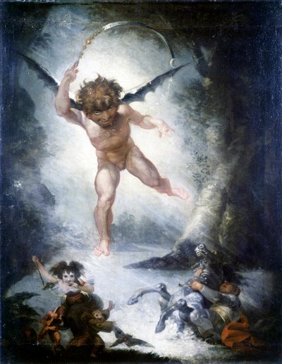 Robin Goodfellow (Puck) (El sueño de una noche de verano) de Henry  Fuseli