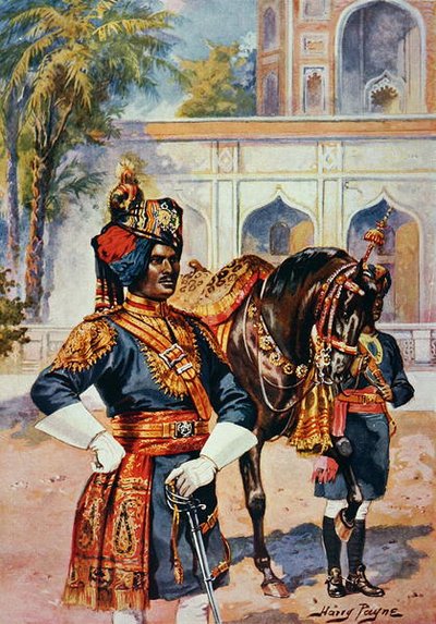 Un cadete imperial indio de Henry Payne